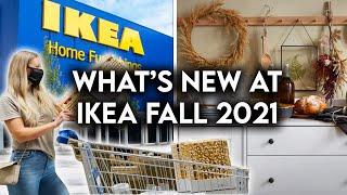 IKEA SHOP WITH ME FALL 2021 | NEW PRODUCTS + DECOR