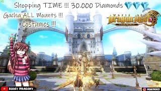 Belanja Costume & Gacha SEMUA Mount 30k Diamonds !!! World of Dragon Nest (ENG) Android