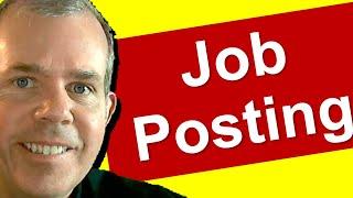 How to write an effective job posting