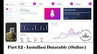 Part 12 - Install Datatable (Online) | Tutorial Website .NET (C#)