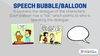 Elements of a comic strip