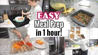 SIMPLE & EASY WEEKLY MEAL PREP FOR BUSY MOMS | HEALTHY FOOD PREP FOR FAMILY 2022 | Katelyn's Kitchen