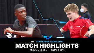 Borgar Haug vs Samuel Boboye | MS QUAL | WTT Contender Lagos 2023