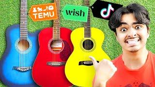 I Tested Temu vs Wish vs TikTok Shop Guitars