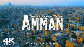 AMMAN  عَمَّان 2025 Drone Aerial 4K | Jordan الأردن