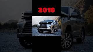 evolution of Lexus LX #car #old #vs #new #model #viral #shorts #shortsfeed #youtubeshorts