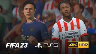 FIFA 23 PS5 - PSV EINDHOVEN vs AJAX - *PHILIPS STADIUM / STADION* - 4K60FPS NEXT-GEN GAMEPLAY