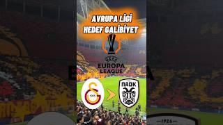 Galatasaray - Paok Avrupa Liginde Hedef Galibiyet  #galatasaray #avrupaligi