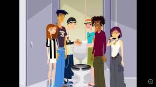 6teen Caitlin really needed to pee
