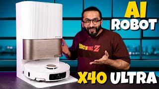 Smart cleaning with this AI Robot Vacuum! Dreame X40 Ultra Review and How to Use | Born Creator