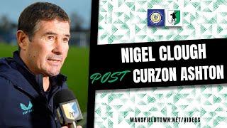 Nigel Clough on Curzon Ashton win