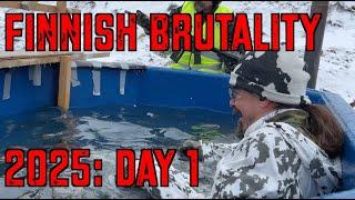 Ice Baths and Skis: Finnish Brutality 2025 Day 1