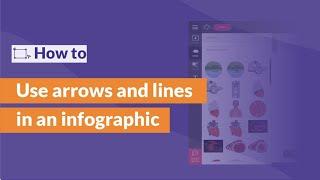 How to | Edit Arrows and Lines in an Infographic