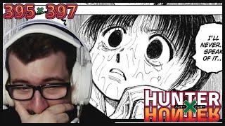 THE DAY THAT CHANGED EVERYTHING... HUNTER X HUNTER MANGA CHAPTERS 395-397 REACTION!