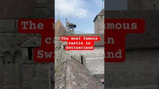 The most famous castle in Switzerland #castle #montreux #switzerland #chillon #travel