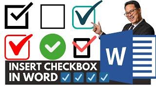 How to Insert Clickable & Non-Clickable Checkboxes in Word