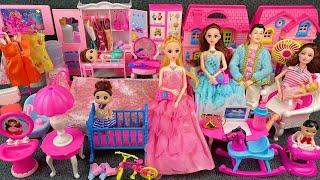 11 Minutes Satisfying with Unboxing Pink Princess House Toys Play Set Review Toys | ASMR