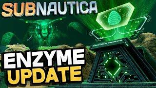 Subnautica - ENZYME UPDATE! New Sea Emperor Sounds & Prison End Game Updates! - Subnautica Gameplay