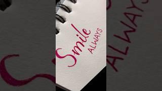 Smile #new #art #drawing #smile #shorts #youtubeshorts #youtube #trending #love #diy #calligraphy