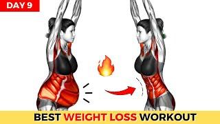Do This 30-Min STUBBORN BELLY FAT and SLIM WAIST Workout | 2 WEEK Weight Loss Challenge : DAY 9