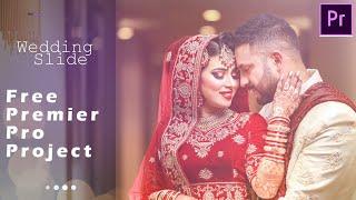 Adobe Premiere Pro Wedding Slide project Download | Free Download Wedding Slideshow