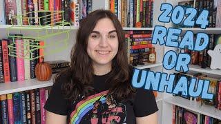 2024 read or unhaul from my shelves || these books will self destruct in one year || 2024 tbr