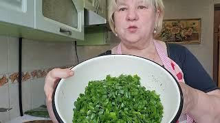 Первые заготовки на зиму .