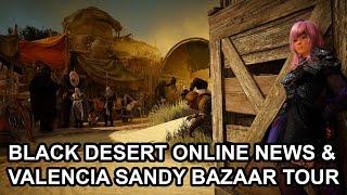 Black Desert English B2P Upcoming Test Sandy Bazaar Village Tour