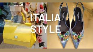 Italia Vetrine.Italia style. Elegant Italian clothes.Unique Italian style