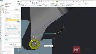 Live B-axis turning in NX CAM