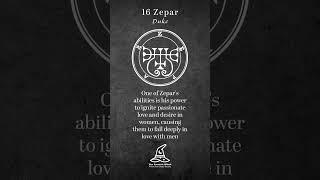 Goetic Demons - 16 - Zepar #arsgoetia