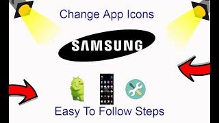 How To Change App Icons On Samsung