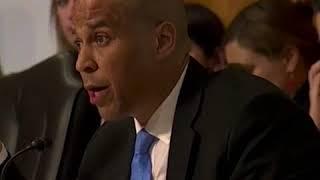 Booker vs. Pompeo at confirmation hearings