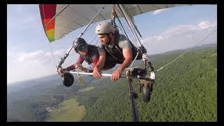 Jorge Alarcon Tandem Hang Gliding at Lookout Mountain Flight Park