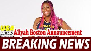 Indiana Fever Make Aliyah Boston Announcement After Loss Against Valkyries