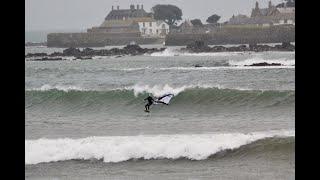 WINGFOILING THE AUTUMN STORMS IN CORNWALL 2023