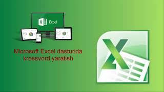 Microsoft Excel dasturida krossword yaratish