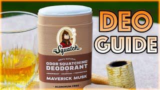 MAVERICK MUSK DEODORANT | Dr. Squatch Review