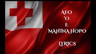 AFO ‘O E MAHINA HOPO LYRICS