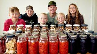 Canning & Preserving a Year's Supply of Food