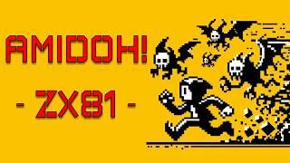 Chroma supported Amidoh! brings the classic arcade game Aimdar! to ZX81.