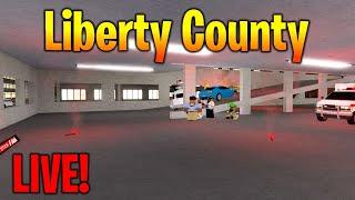  LIBERTY COUNTY LIVE! | ROBUX GIVEAWAYS | HELPING WITH MISSIONS | Roblox Livestream 