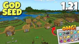 [ GOD SEED ] For Minecraft 1.21 Bedrock And Pocket Edition || Seed Minecraft 1.21 