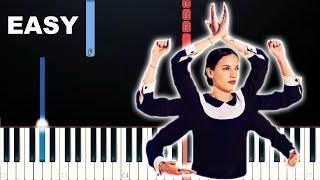 Jain - Makeba (Easy Piano Tutorial)