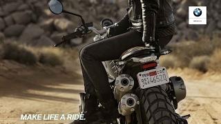 Let's go anywhere: Joy Lewis and the new R nineT Scrambler.