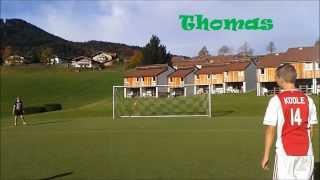 Voetballen in Inzell 2013