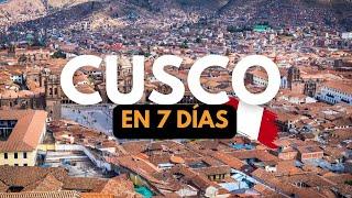  CUSCO en 7 días ️ ... GUÍA DE VIAJE y lugares imperdibles  ... #recomendaciones #viajes