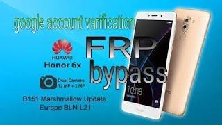 HUAWEI honor 6X BLN--L21 (FRP ) google account verification bypass NEW way1