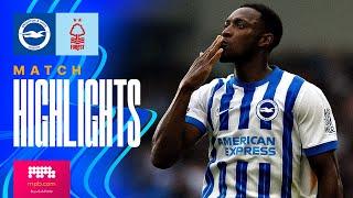 HIGHLIGHTS | Brighton v Nottingham Forest | Premier League