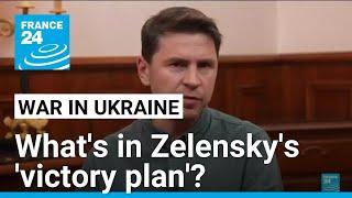 Ukrainian 'victory plan' based on 'coercive instruments' • FRANCE 24 English